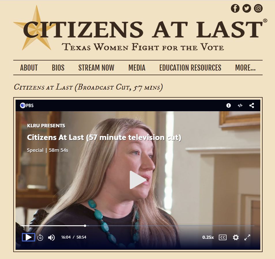 Courtesy Citizens At Last film website