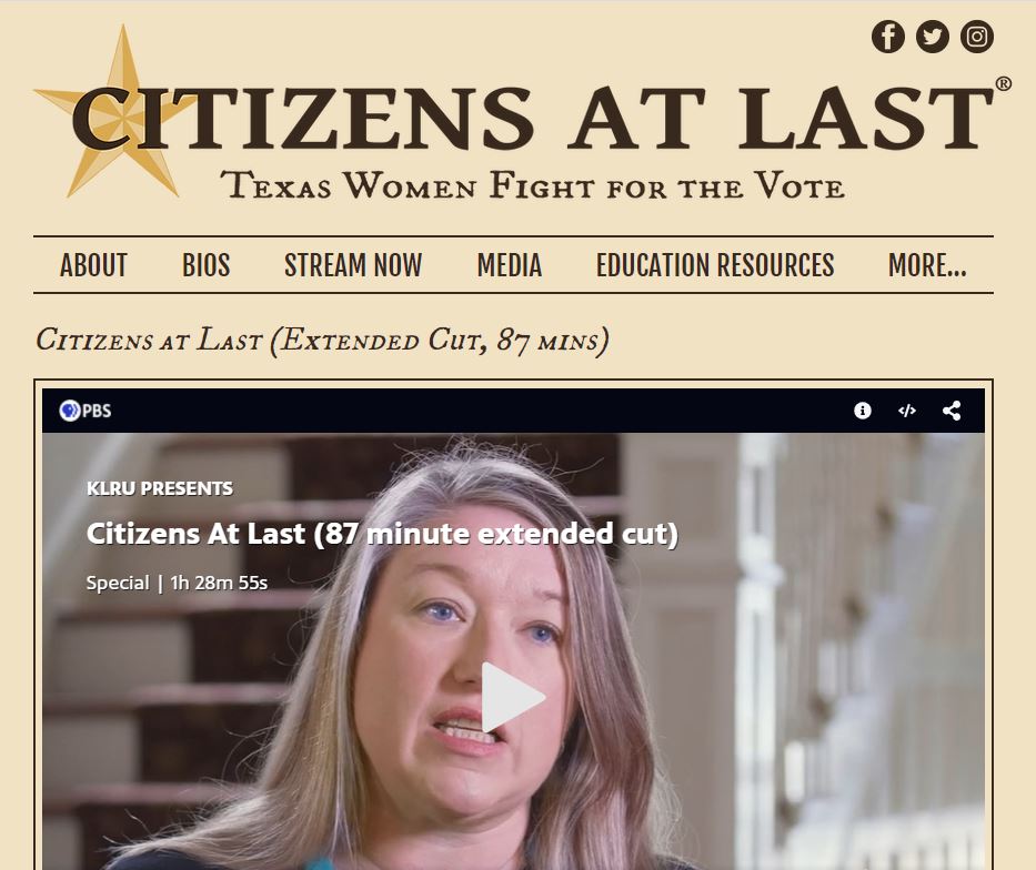 Courtesy Citizens At Last film website